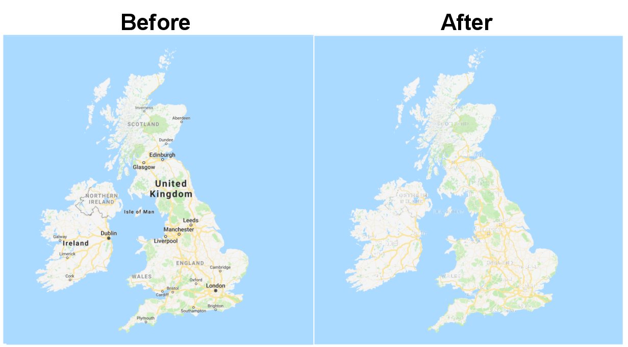 remove text algorithm before and after