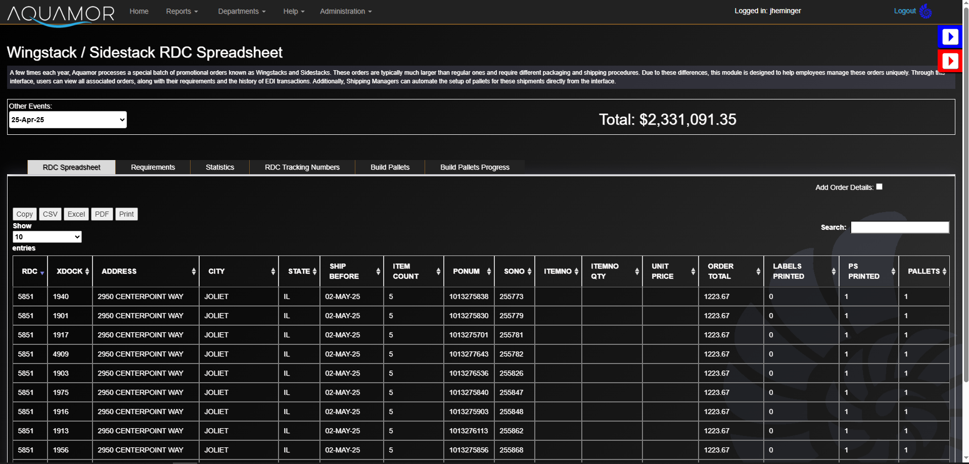 Nautilus - Wingstack / Sidestack Season Module
