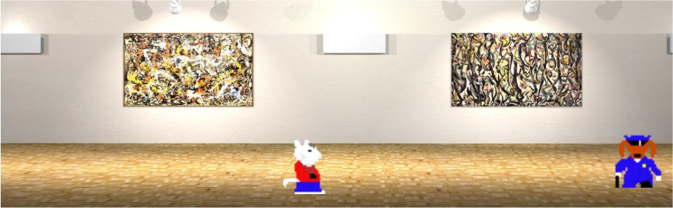 zip takes illicit photographs at the museum