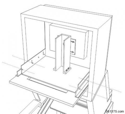 screw location for BeeHive replacement industrial lcd monitor