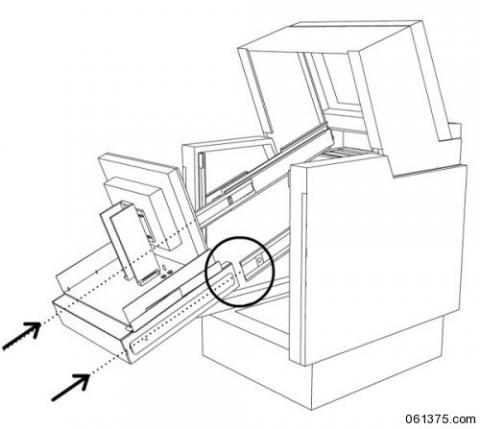 installation BeeHive replacement industrial lcd monitor