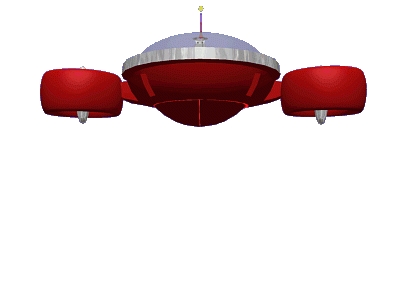 Enemy drop ship game sprite