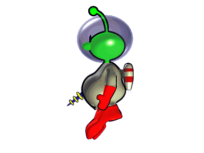 Thnog flying left game sprite