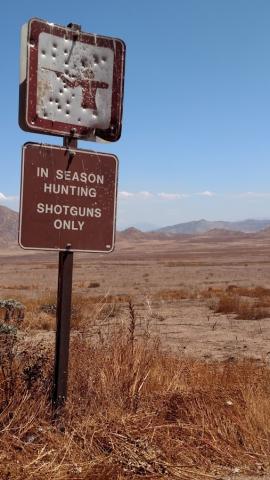 hunting season lake perris
